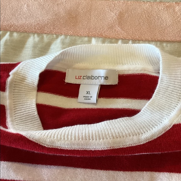 Liz Claiborne Striped Sweater - Picture 5 of 8